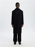 SLHDANE LS KNIT STRUCTURE ROLL NECK NOOS sky captain