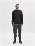 SLHEKLON LS KNIT CREW W CAMP phantom