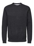 SLHEKLON LS KNIT CREW W CAMP phantom