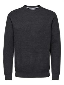 SLHEKLON LS KNIT CREW W CAMP phantom