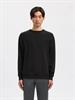 SLHEMANUEL SOFT CREW NECK SWEAT NOOS black