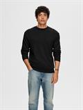 SLHEMANUEL SOFT CREW NECK SWEAT NOOS black