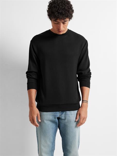SLHEMANUEL SOFT CREW NECK SWEAT NOOS black