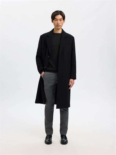SLHEMANUEL SOFT CREW NECK SWEAT NOOS black
