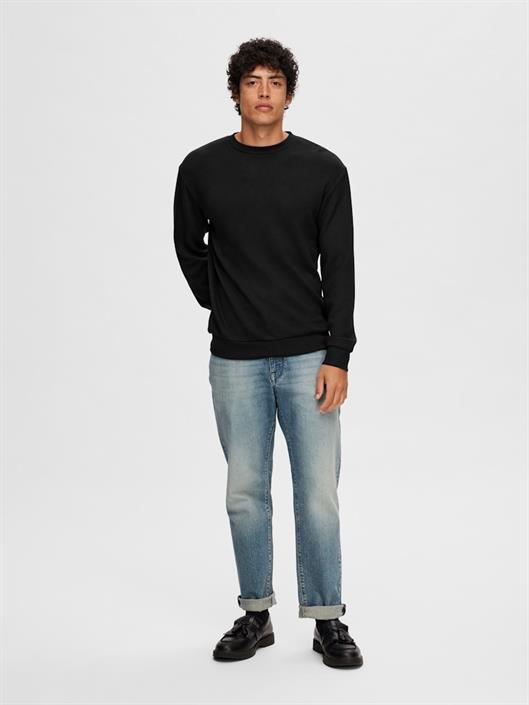 slhemanuel-soft-crew-neck-sweat-noos-black