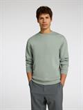 SLHEMANUEL SOFT CREW NECK SWEAT NOOS iceberg green