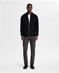 SLHEMANUEL SOFT FULL ZIP SWEAT NOOS black