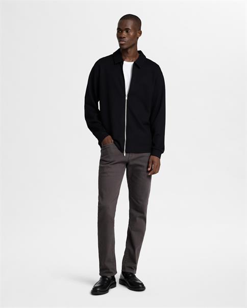 SLHEMANUEL SOFT FULL ZIP SWEAT NOOS black
