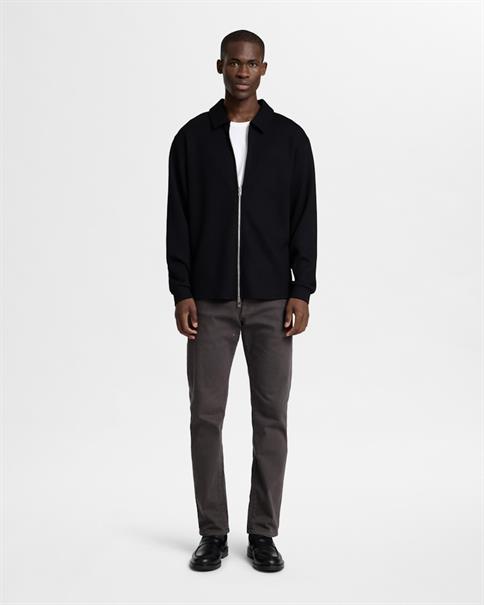 SLHEMANUEL SOFT FULL ZIP SWEAT NOOS black