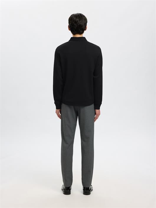 slhemanuel-soft-full-zip-sweat-noos-black