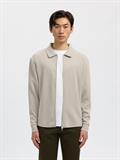 SLHEMANUEL SOFT FULL ZIP SWEAT NOOS pure cashmere