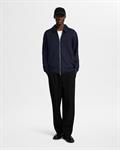 SLHEMANUEL SOFT FULL ZIP SWEAT NOOS sky captain