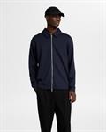 SLHEMANUEL SOFT FULL ZIP SWEAT NOOS sky captain