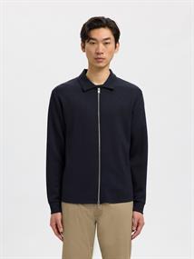SLHEMANUEL SOFT FULL ZIP SWEAT NOOS sky captain