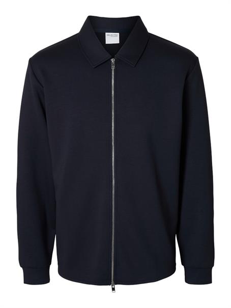 SLHEMANUEL SOFT FULL ZIP SWEAT NOOS sky captain