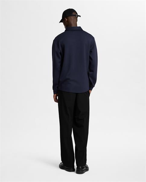 SLHEMANUEL SOFT FULL ZIP SWEAT NOOS sky captain