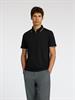 SLHFAVE SPORT ZIP SS POLO NOOS black