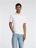 SLHFAVE SPORT ZIP SS POLO NOOS cloud dancer
