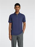 SLHFAVE SPORT ZIP SS POLO NOOS oceana