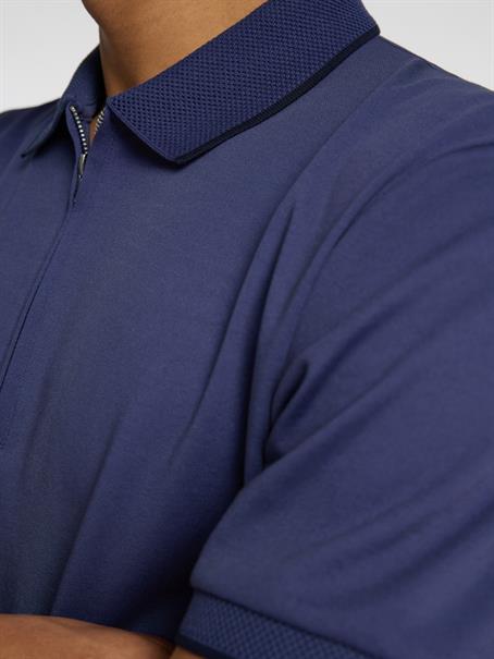 SLHFAVE SPORT ZIP SS POLO NOOS oceana
