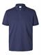 SLHFAVE SPORT ZIP SS POLO NOOS oceana