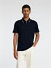 SLHFAVE SPORT ZIP SS POLO NOOS sky captain