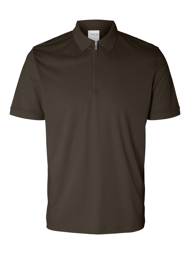 Selected Poloshirt SLHFAVE ZIP SS POLO günstig online kaufen
