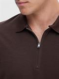 SLHFAVE ZIP SS POLO NOOS demitasse