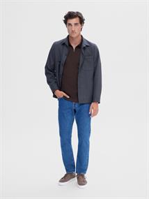 SLHFAVE ZIP SS POLO NOOS demitasse