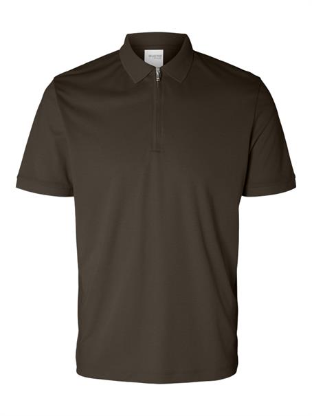 SLHFAVE ZIP SS POLO NOOS demitasse