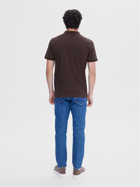 SLHFAVE ZIP SS POLO NOOS demitasse