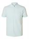 SLHFAVE ZIP SS POLO NOOS ice melt