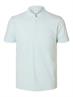SLHFAVE ZIP SS POLO NOOS ice melt
