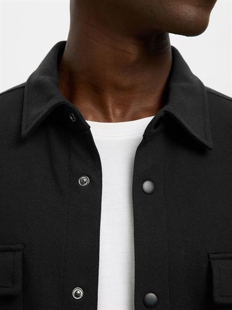 SLHJACKIE SWEAT JACKET NOOS black