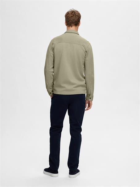 SLHJACKIE SWEAT JACKET NOOS vetiver