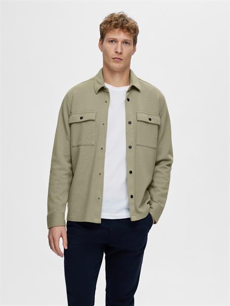 SLHJACKIE SWEAT JACKET NOOS vetiver