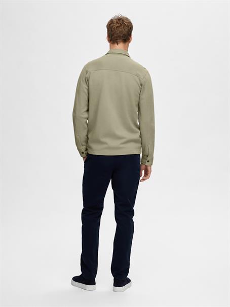 SLHJACKIE SWEAT JACKET NOOS vetiver