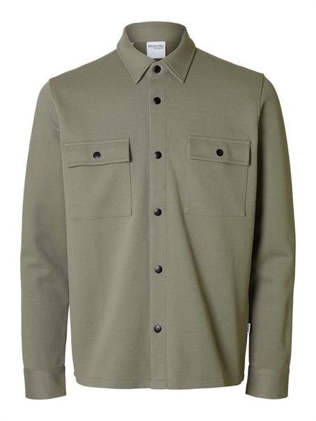 SLHJACKIE SWEAT JACKET NOOS vetiver