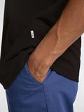 SLHJOSEPH PIQUE SS O-NECK TEE black