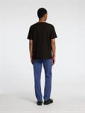 SLHJOSEPH PIQUE SS O-NECK TEE black