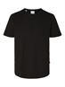 SLHJOSEPH PIQUE SS O-NECK TEE black