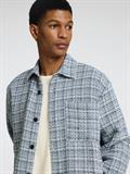 SLHJOSEPH PIQUE SS O-NECK TEE egret