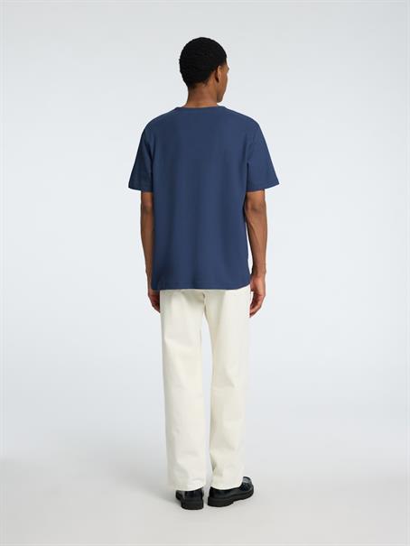 SLHJOSEPH PIQUE SS O-NECK TEE oceana