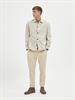 SLHLOOSEBLAS-LINEN OVERSHIRT LS W NOOS angora