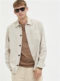 SLHLOOSEBLAS-LINEN OVERSHIRT LS W NOOS angora