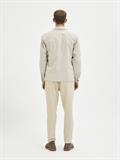 SLHLOOSEBLAS-LINEN OVERSHIRT LS W NOOS angora