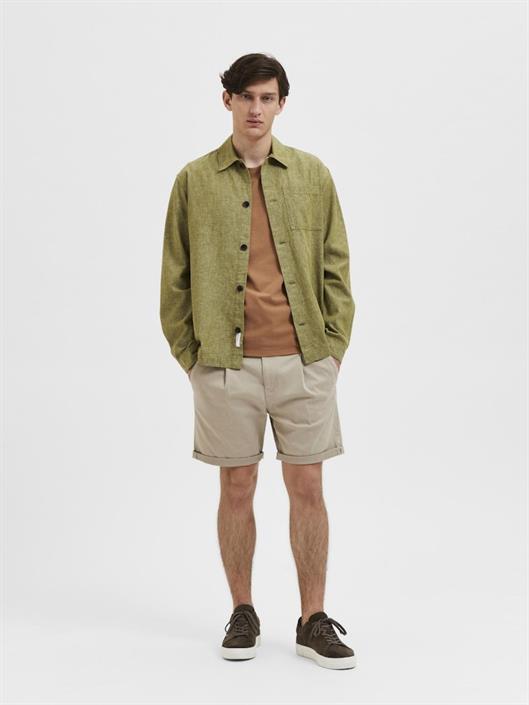 slhlooseblas-linen-overshirt-ls-w-noos-olive-branch