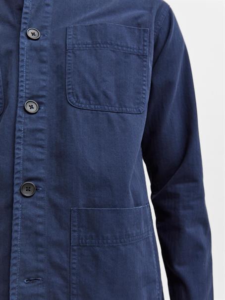 SLHLOOSETONY OVERSHIRT LS W NOOS navy blazer