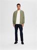 SLHMACK SWEAT BOMBER LS NOOS vetiver