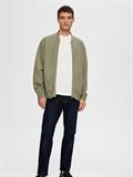 SLHMACK SWEAT BOMBER LS NOOS vetiver